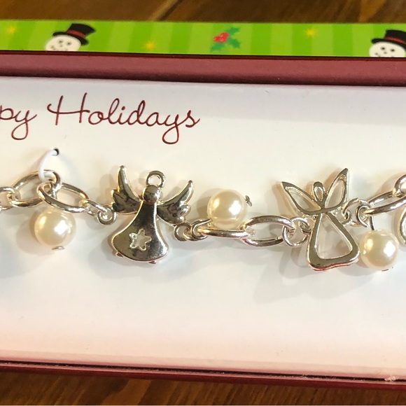Fashion Holiday Charm Bracelet “Angels” - Picture 3 of 4